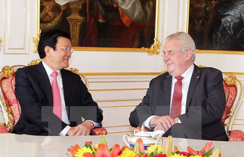 越南与捷克发表联合声明